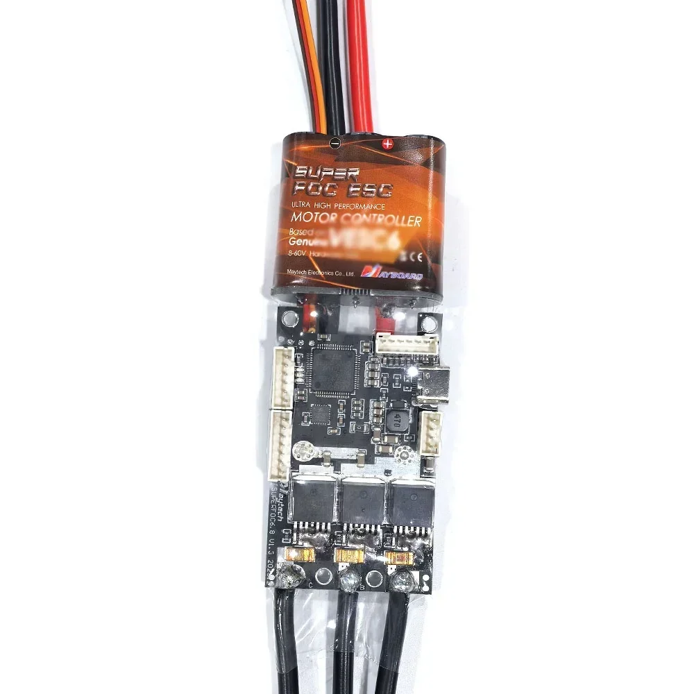 Фото Новый контроллер для скейтборда Maytech 50A с превосходной функцией FOC SuperFOC для электрических лонгбордов, напрямую от производителя №1