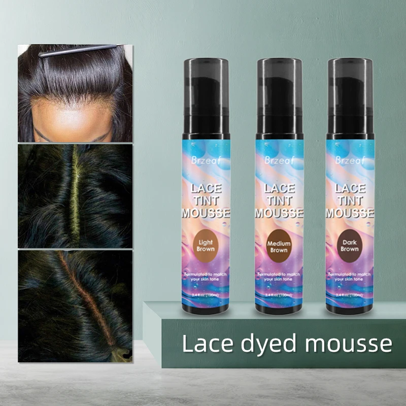 100 мл кружевной оттенок спрей для l парика кружевное покрытие головы парик