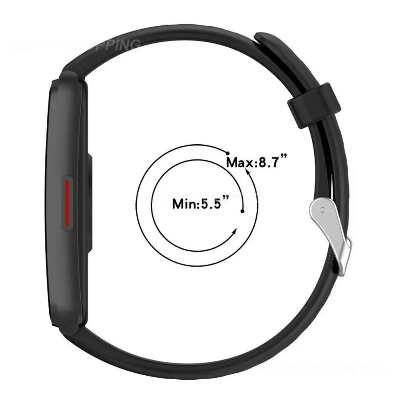 

Silicone Strap Silicone Replacement 5.5-8.7 Inches 16mm Mini For Keep B4 For Huawei Watch Fit 2023 Wrist Strap Non-slip New 1pc
