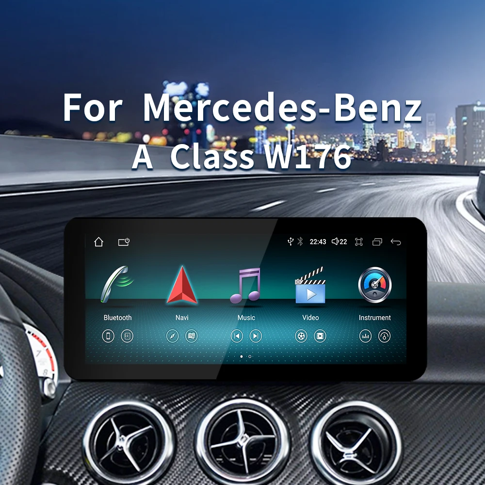 Новинка10 25-дюймовый Carplay Android Auto интеллектуальный автомобильный мультимедиа