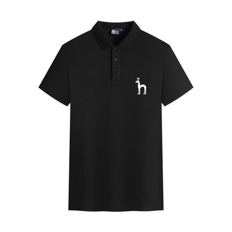 

2022 HAZZYS Men's Polo shirt 100% Polyester Breathable Short sleeve Casual Polo shirt Hommes fashion lapel men's Shirt S-4XL