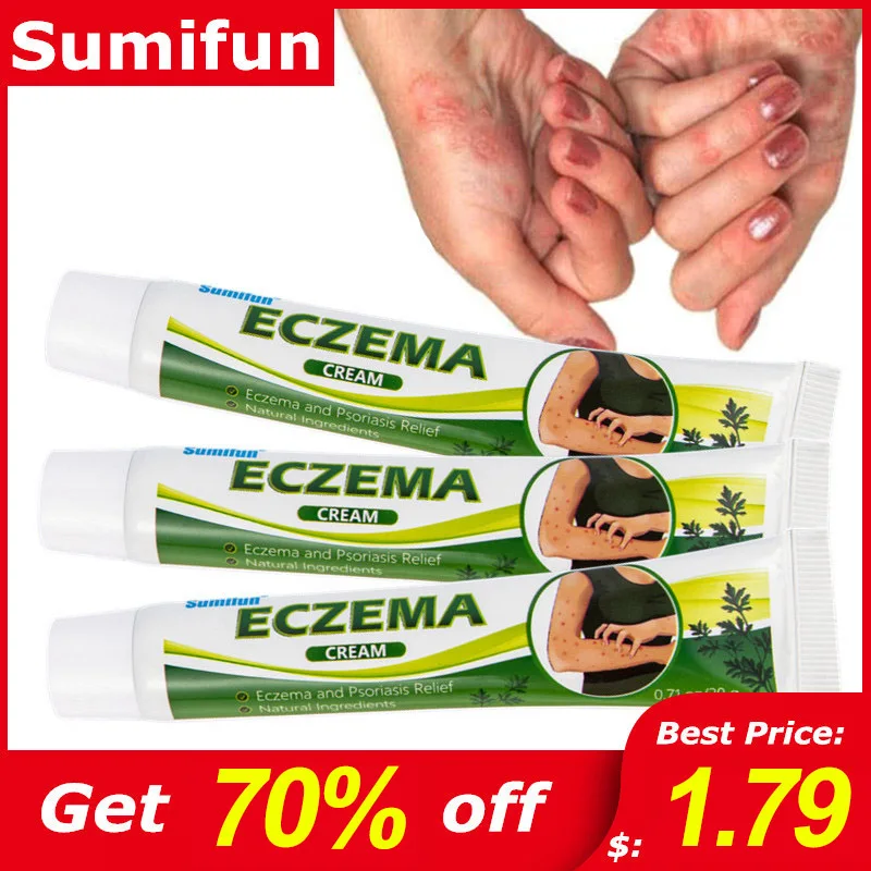 

Антибактериальный крем от псориаза, дерматита, экземы, 20 г