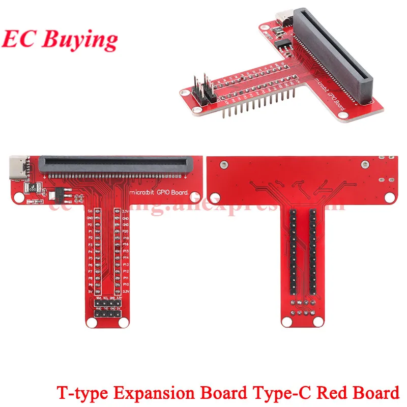 Фото T-тип GPIO Breakout Expansion Board Адаптер макетной платы микро-разъем для FC40 40-контактный плоский ленточный кабель Raspberry Pi 3 2 B & B+ Python №5