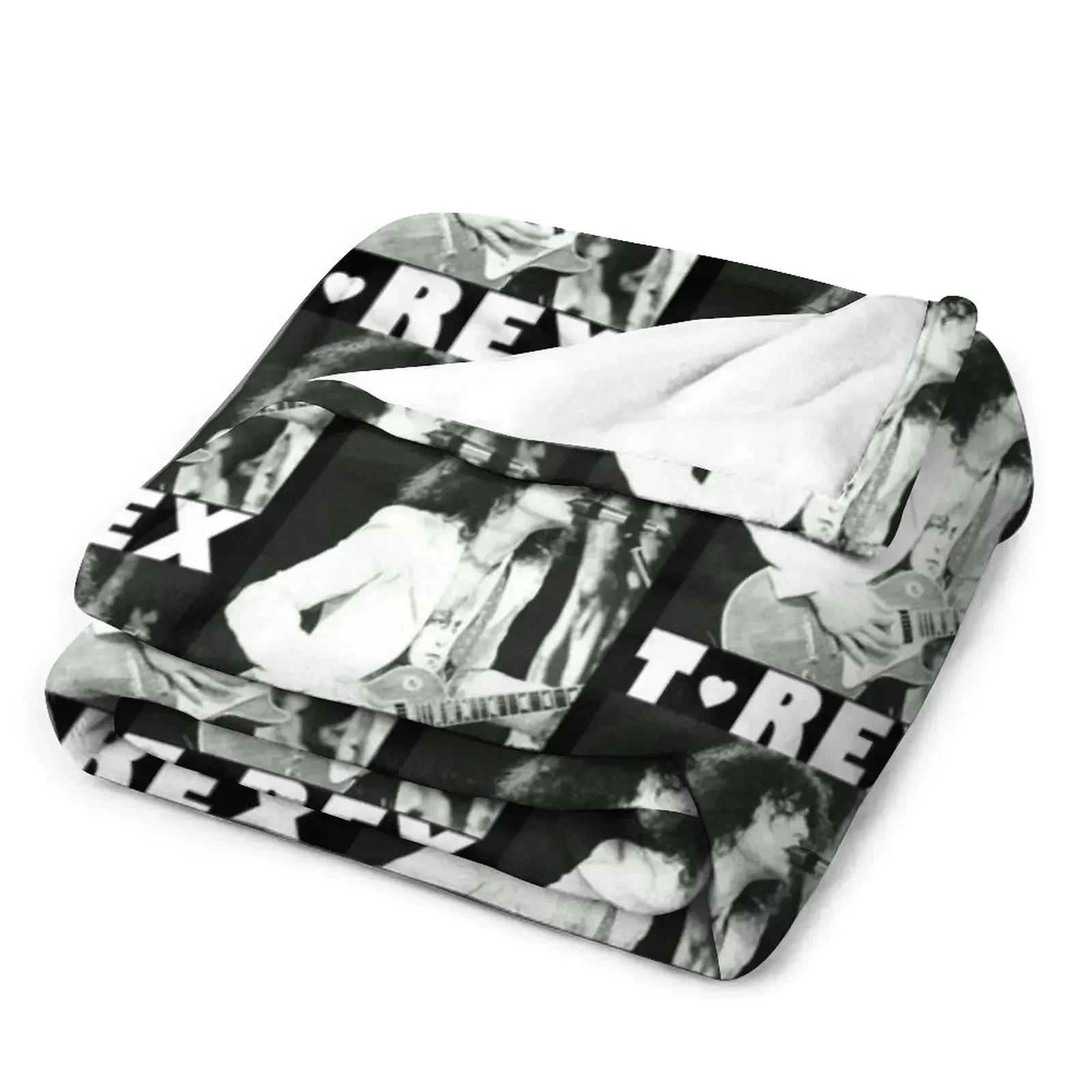 T Rex - Одеяло Marc Bolan Постельное белье Винтажная кровать Модные утяжеленные одеяла