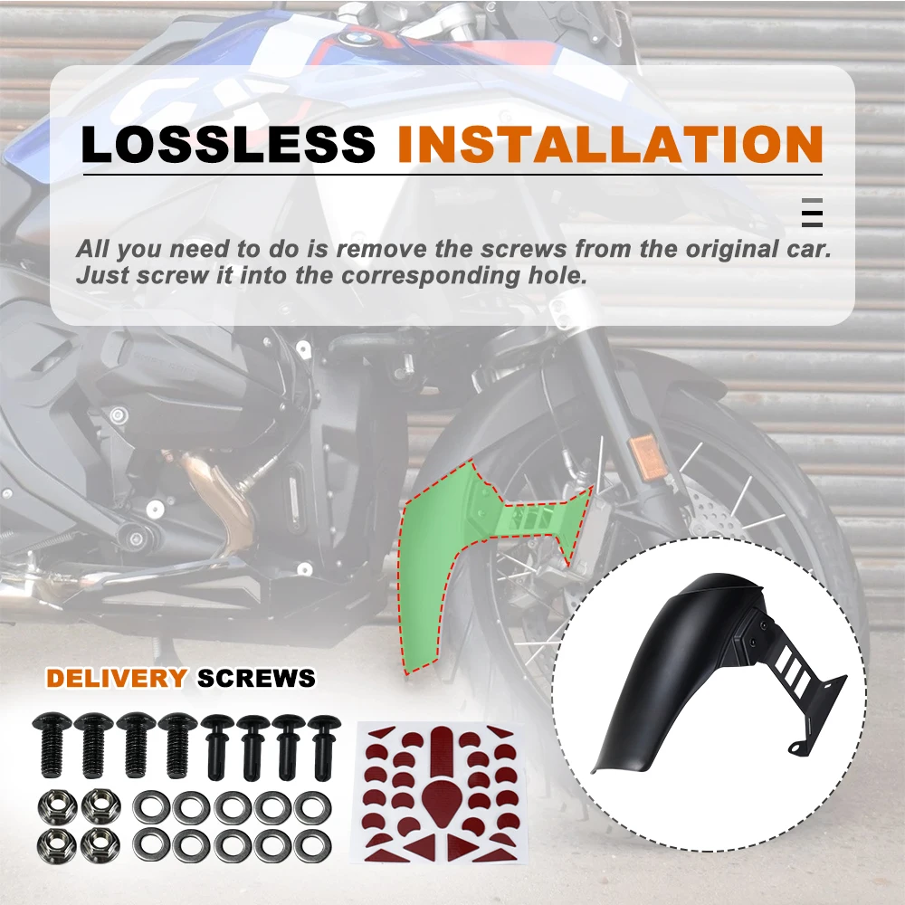 Защита крыла для BMW R1300GS R 1300GS 1300 2023-аксессуары защиты переднего