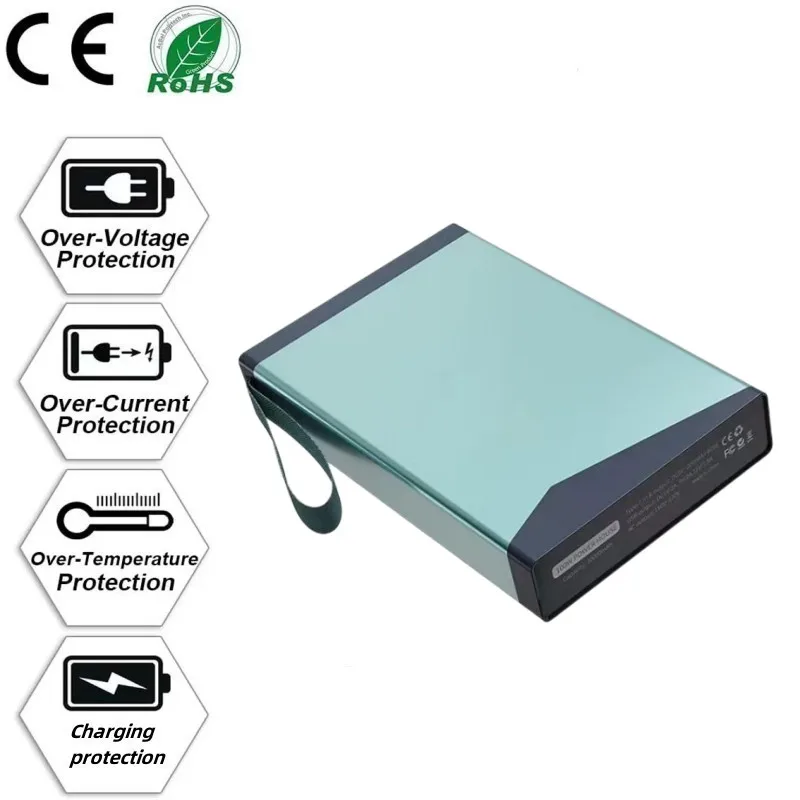 

New PD Fast Charging Notebook 65W power bank 110V Portable outdoor energy storage 100W emergency mobile power supply