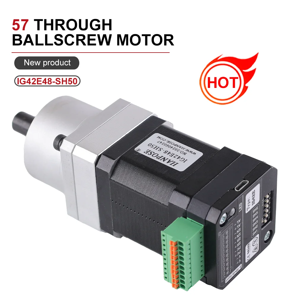 IG42E48-SH50 2 0 А 3 В 42 двигатель с гармоническим редуктором встроенный промышленный