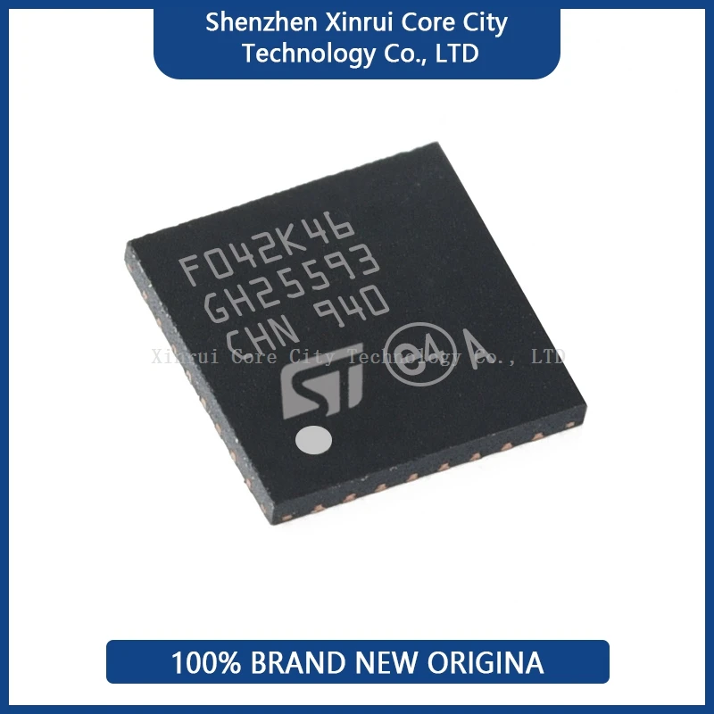 100% IC STM32F042K4U6 STM32F042 STM32F MCU Original Assembled Real ProductProgrammable Microcontroller Module Chips