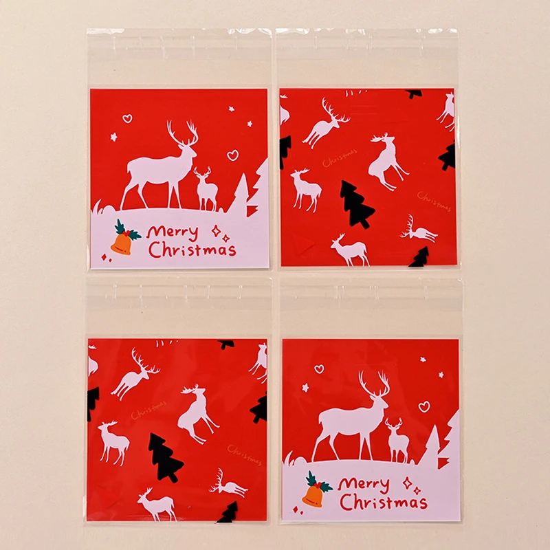 Самоклеящиеся пакеты для печенья и конфет 100 шт.