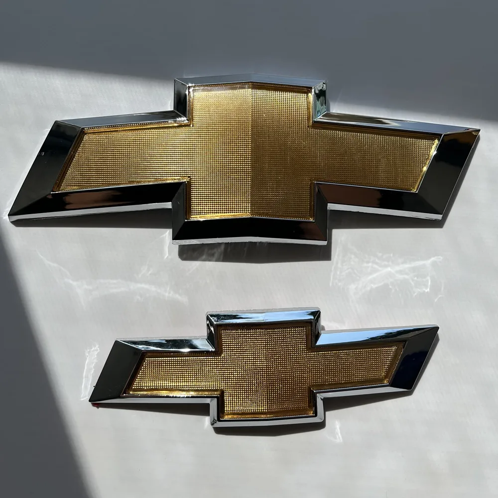 1PC Front Emblem Rear Trunk Badge 23x8.4cm 17x5.5cm Auto Decals for Aveo Lova Cruze Spark Epica Car Logo Accessories