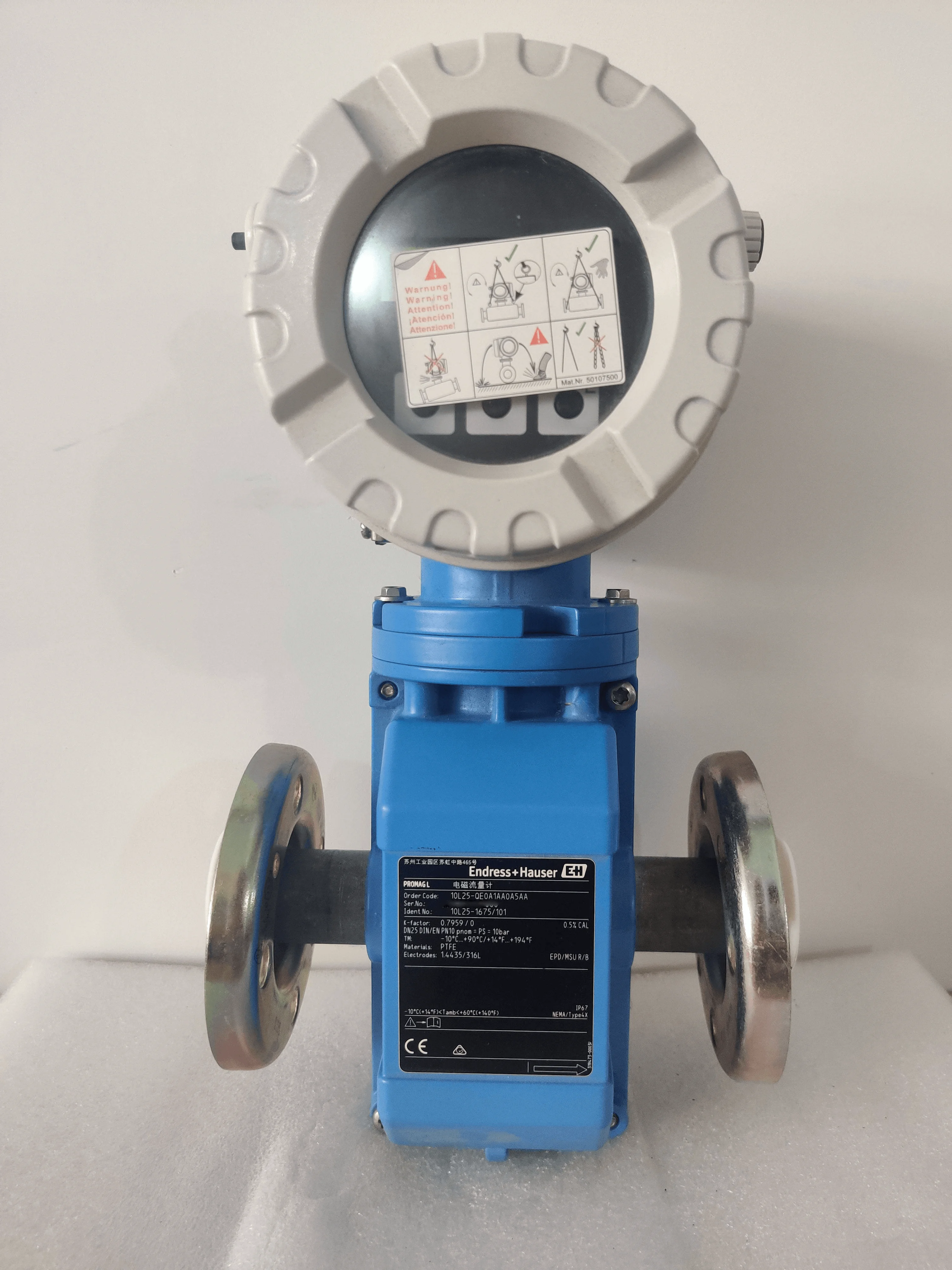 E + H Proline Promag W300 Электромагнитный расходомер с китайским противоскользящим