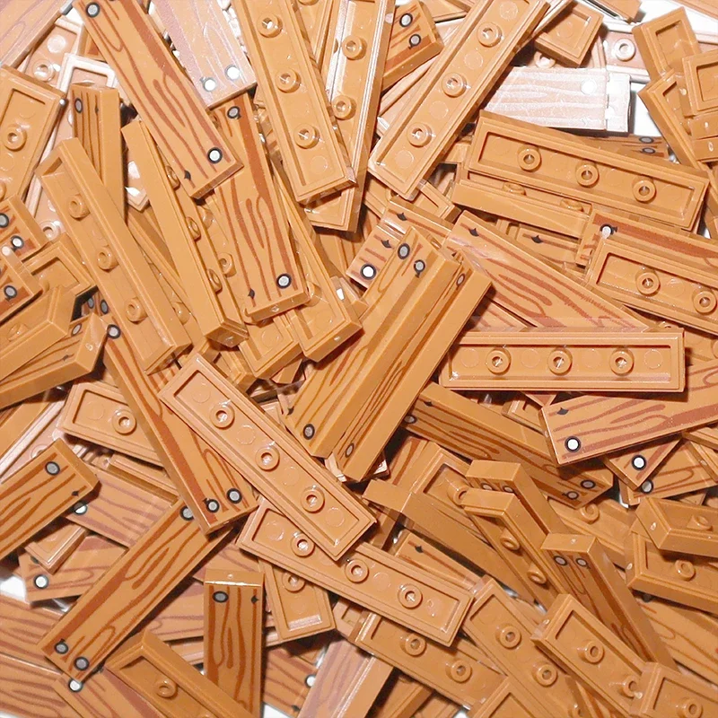 50 шт. гладкая печатная конструкция 1x 4 размера 1*4 сборные частицы 2431 зернистый