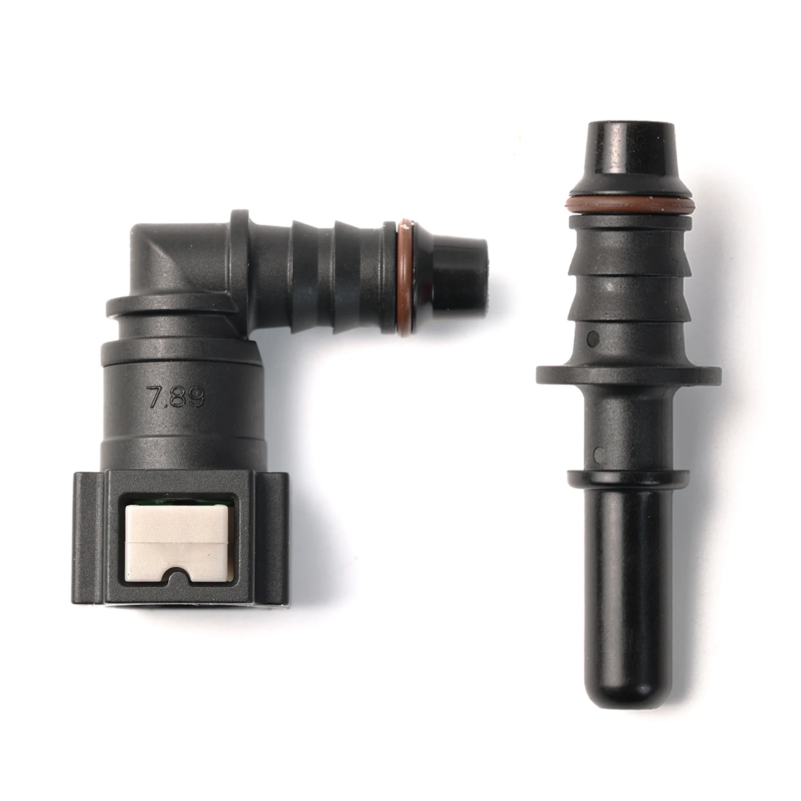 

Прочный автомобильный топливный разъем 90 ° 7,98 мм 5/16 дюймов ID8 колено быстросъемный переходник для топливного нейлонового шланга