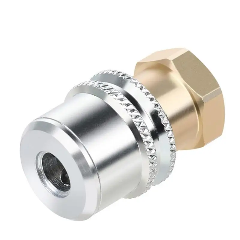 

Car Tire Air Chuck Inflator Pump Valve Connector Sturdy And Safe Closed Flow Brass Tire Chuck For Compressor And Tire Inflators