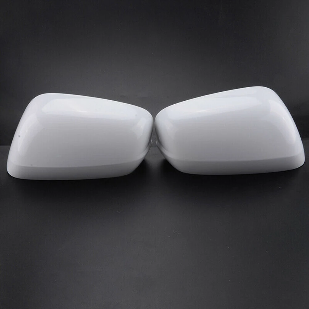 

Protect Rear View Mirror Cover Replacement Accessories Right Front Left Mirror Cover Rearview 2pcs ABS Plastic