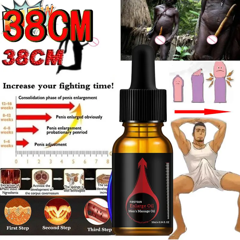 

High Quality Penis Thickening Growth Increase Male Enlargement Oil Big Dick Cock Erection Enhance Men Repair Health Care