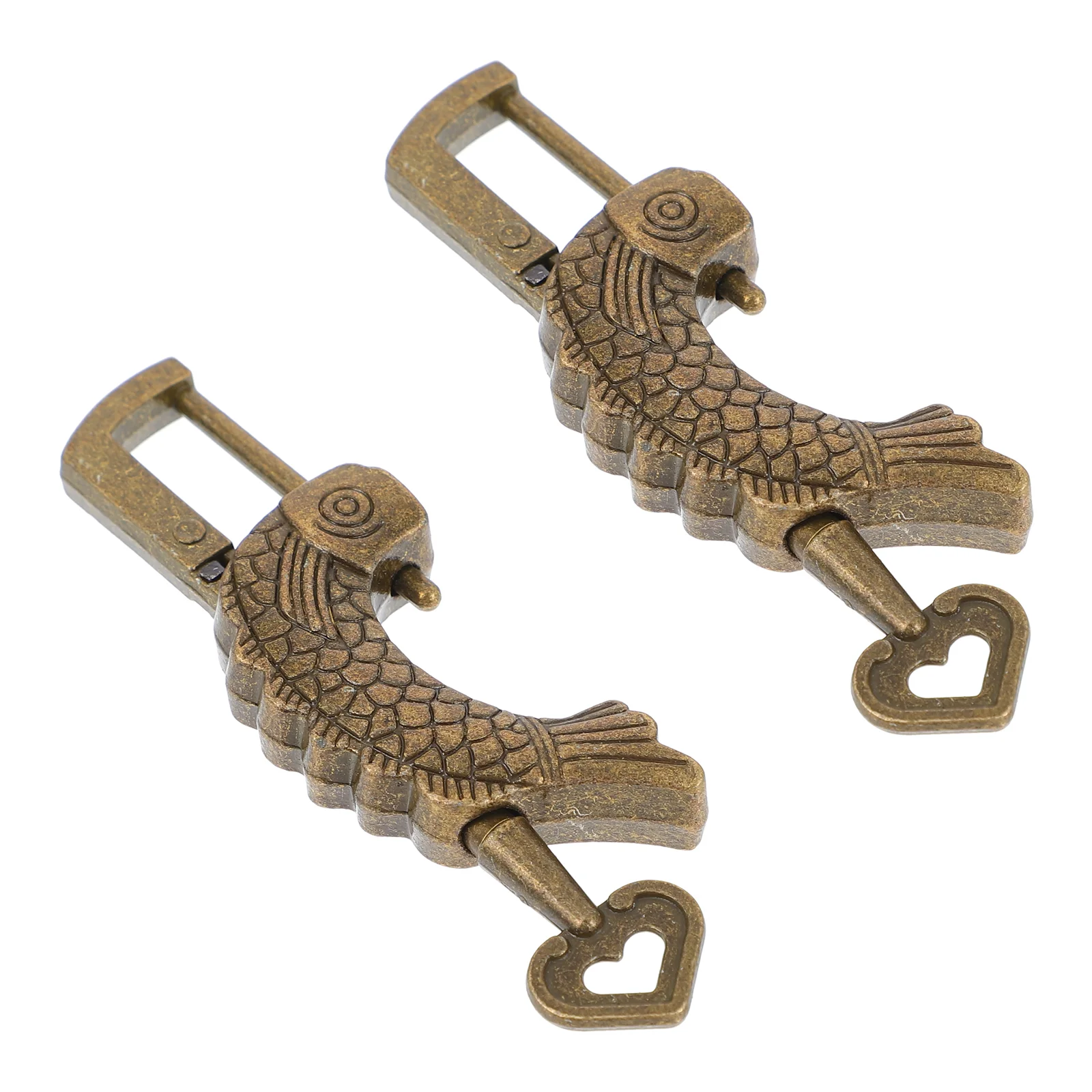 Навесной замок чемодан для рыбы мини-защелки винтажные прочные мебельные замки