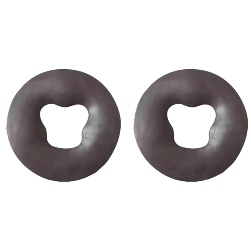 

2X Soft Salon SPA Massage Pillow Silicone Face Relax Cradle Cushion Pillow Pad Beauty Pillow Brown