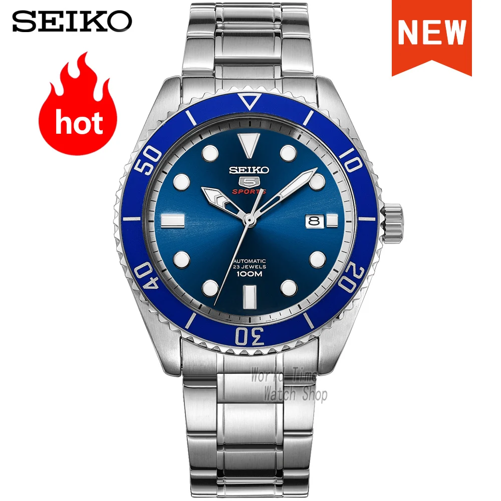 

seiko watch for men quartz Chronograph Top Luxury Brand Waterproof Sport Clock Wrist Mens Watches set relogio masculino