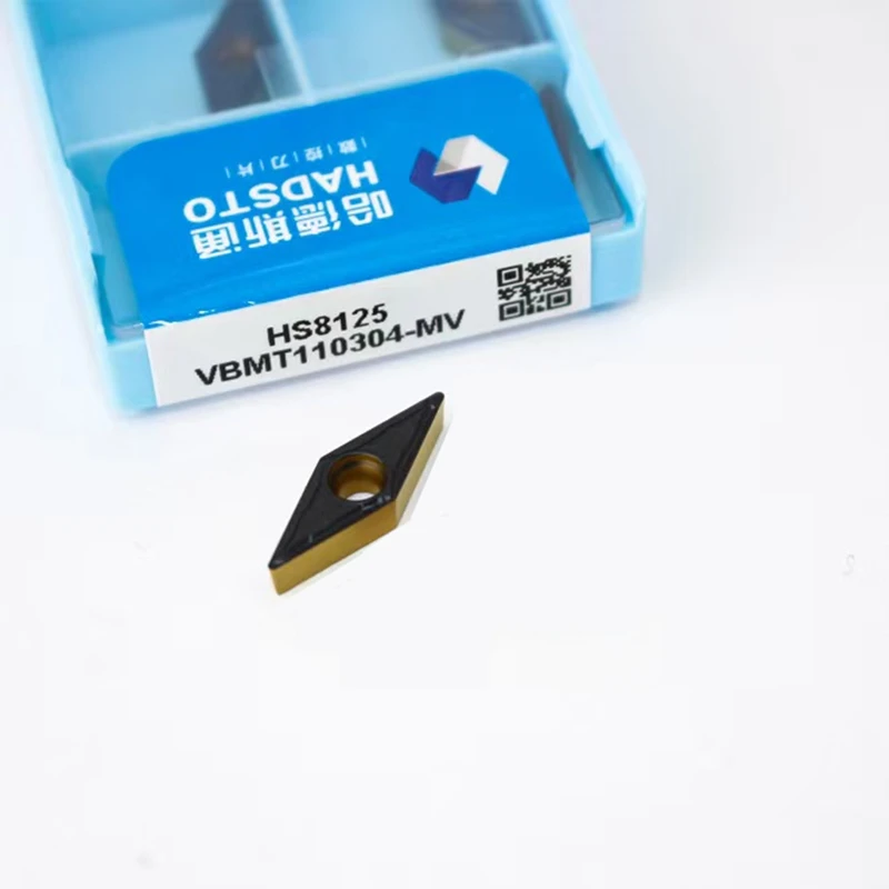 Hadsto 100% оригинал Vbmt 110304 -Mv 110308 Hs8125 Токарный станок с твердосплавным лезвием ЧПУ