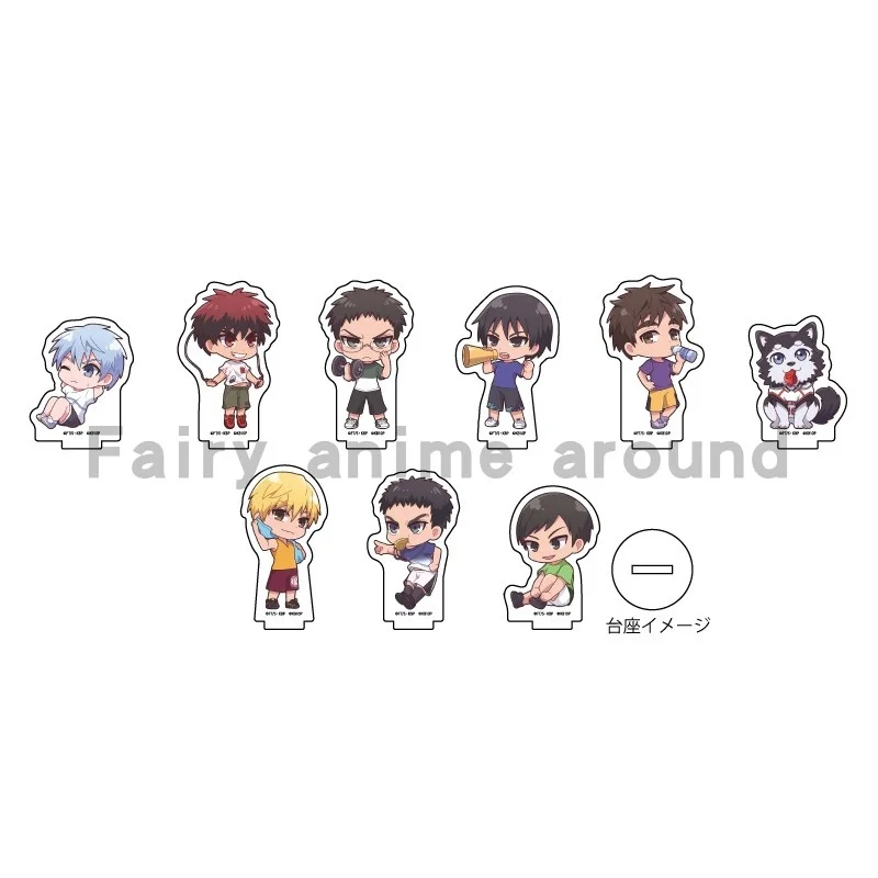 

Anime Kuroko No Basuke Kuroko's Basketball Mini Action Figure Doll Tetsuya Kagami Taiga Acrylic Stand Model Cosplay Toy Gift