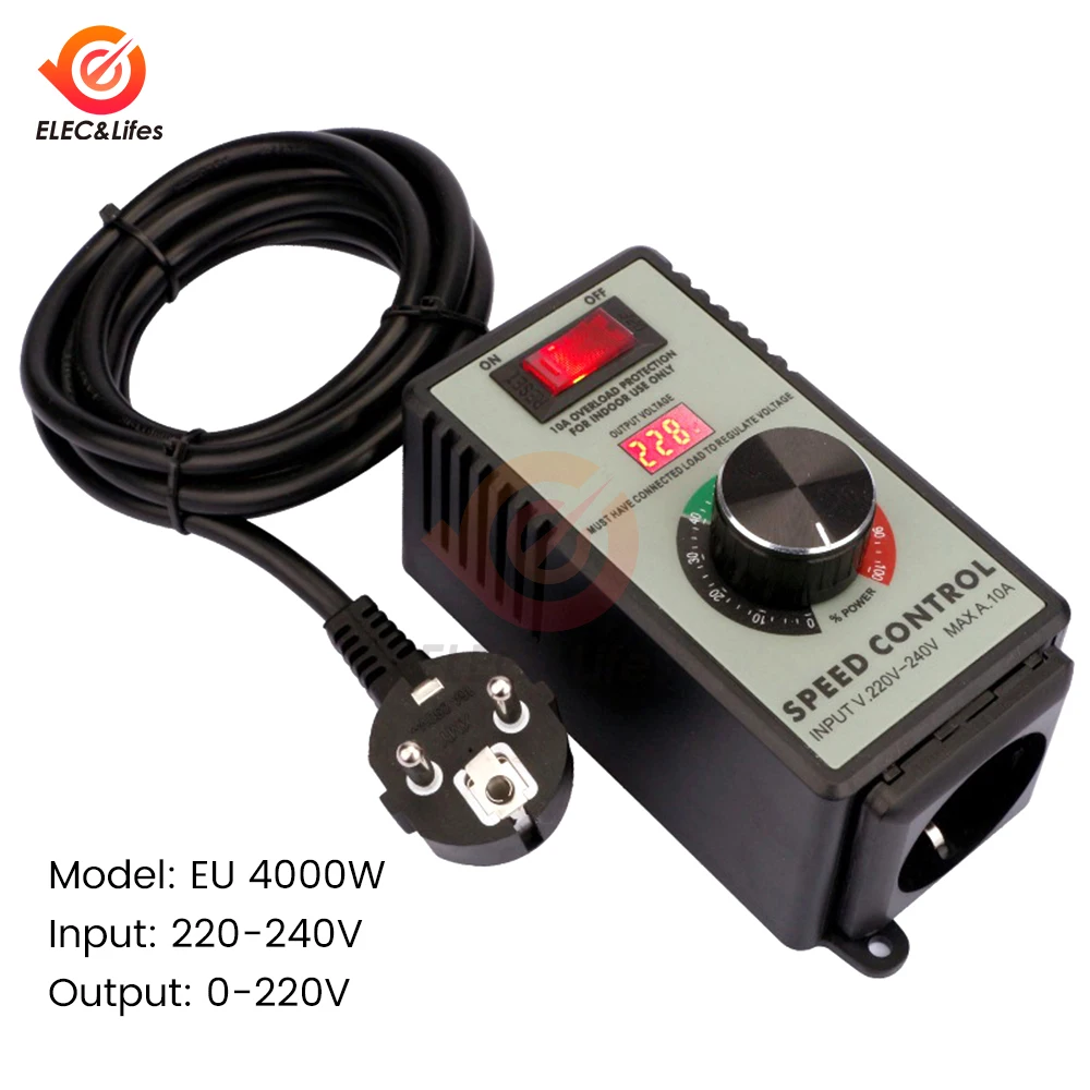 

Регулятор напряжения Aideepen 4000 Вт