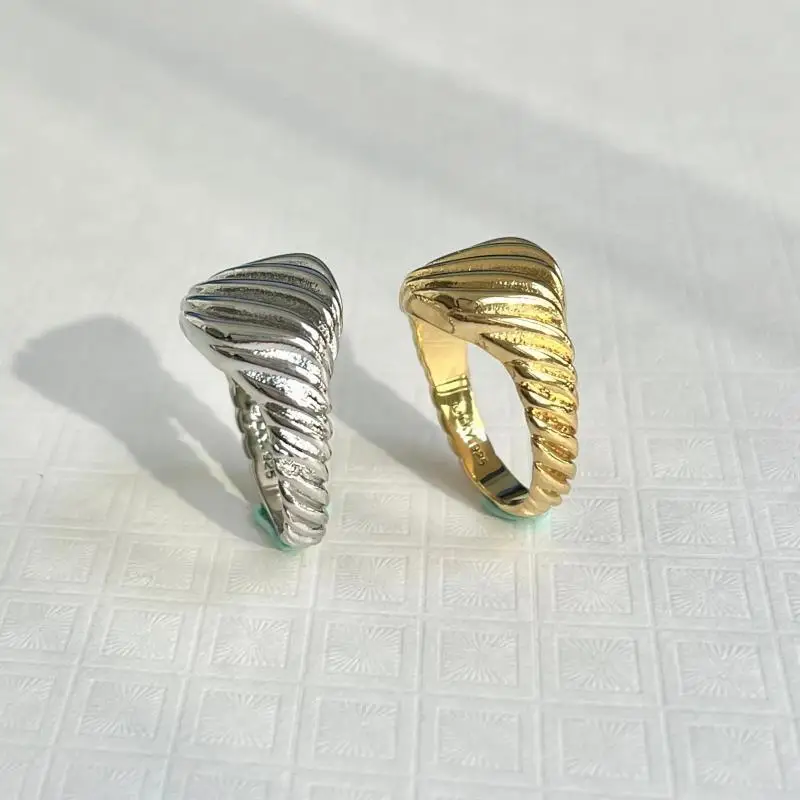 

Искусственное серебряное кольцо в виде ряда из циркония и плетеной веревки, стильное шикарное белое персонализированное кольцо из циркония для женщин и мужчин