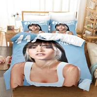 aitana ocana bedding set single twin full queen king size bed set aldult kid bedroom duvetcover sets 3d print sexy star 2022