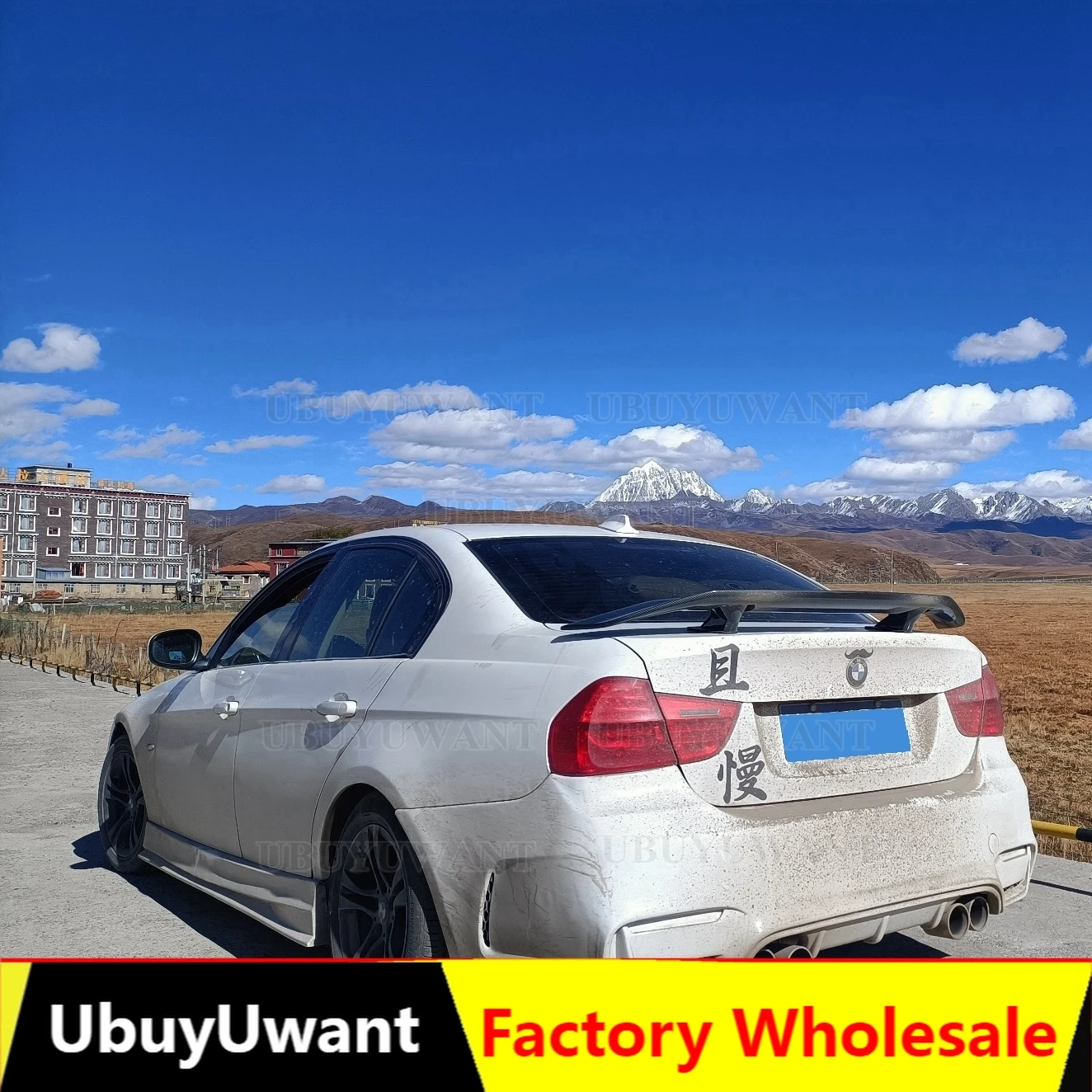 

Спойлер для заднего багажника GT Style из АБС-пластика и углеродного волокна подходит для BMW E90 E92 318i 320i 325i 330i 2005 -2011