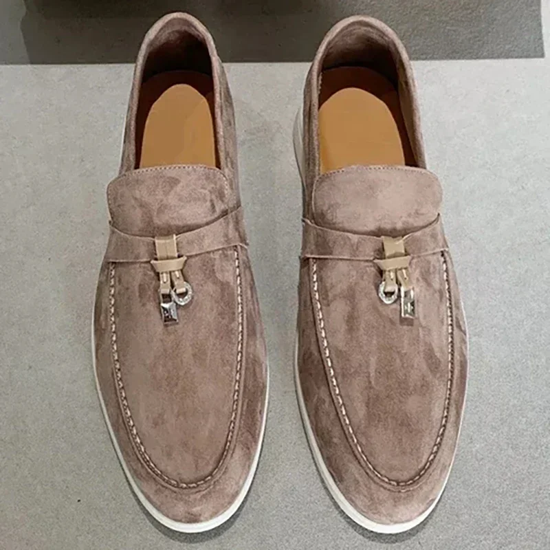 Мужские и женские кожаные лоферы роскошная брендовая повседневная обувь модная