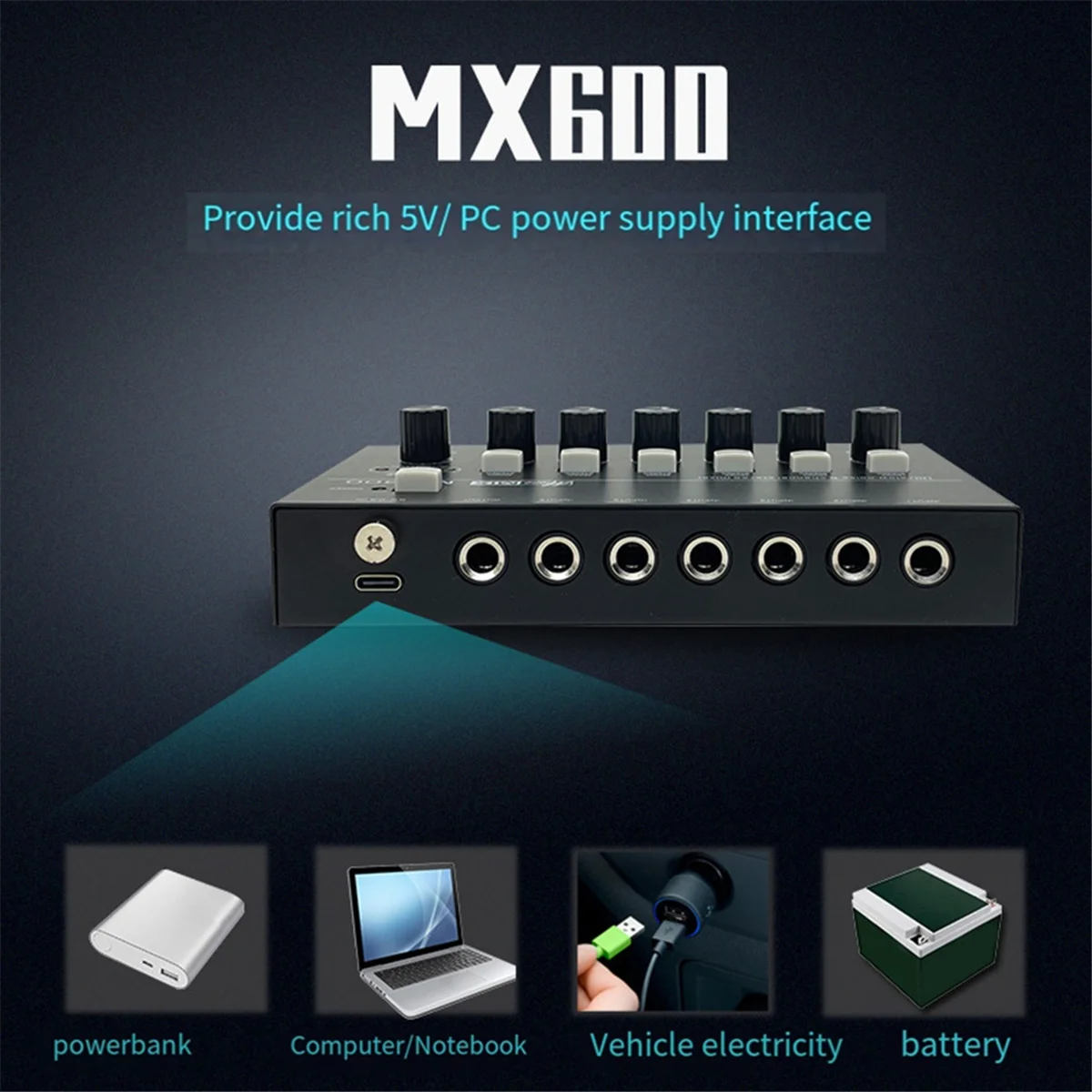 Микрофонный предусилитель MX600