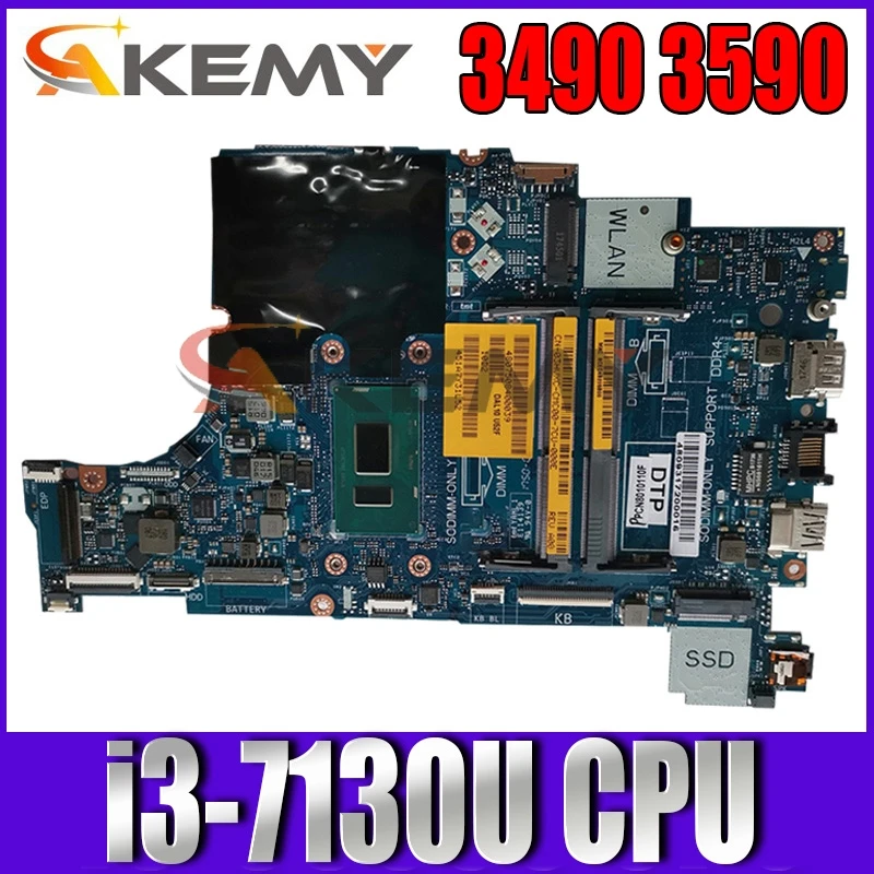 

100% рабочая материнская плата для dell 3490 3590 0P6JPD CN-0P6JPD CAL50