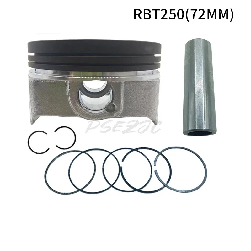 Аксессуары для поршня двигателя мотоцикла подходящие цилиндра ZongShen RBT250 172FMM