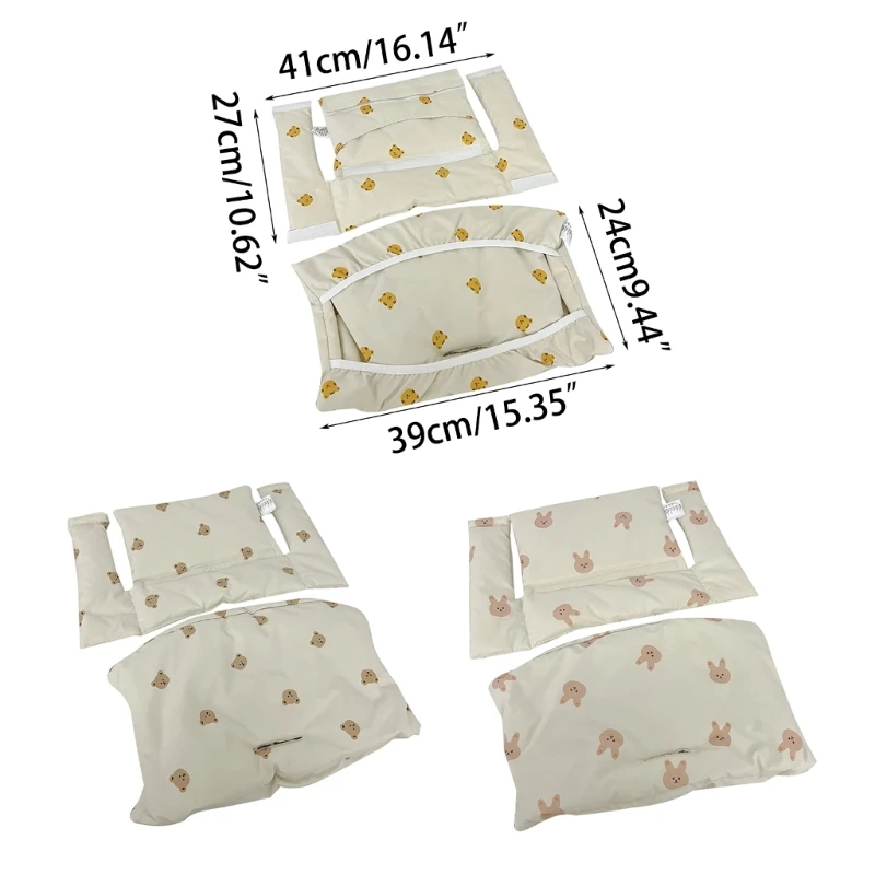 Baby High Chair Cushion Soft & Comfortable High Chair Pad Breathable Lightweight DropShipping images - 6