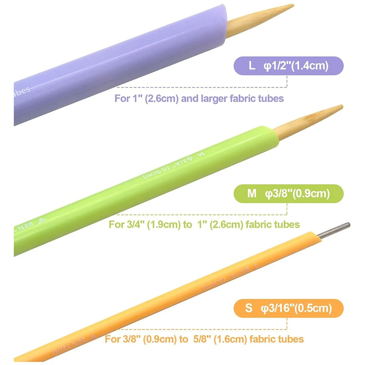 3 шт./набор инструменты для изготовления тканевых трубок