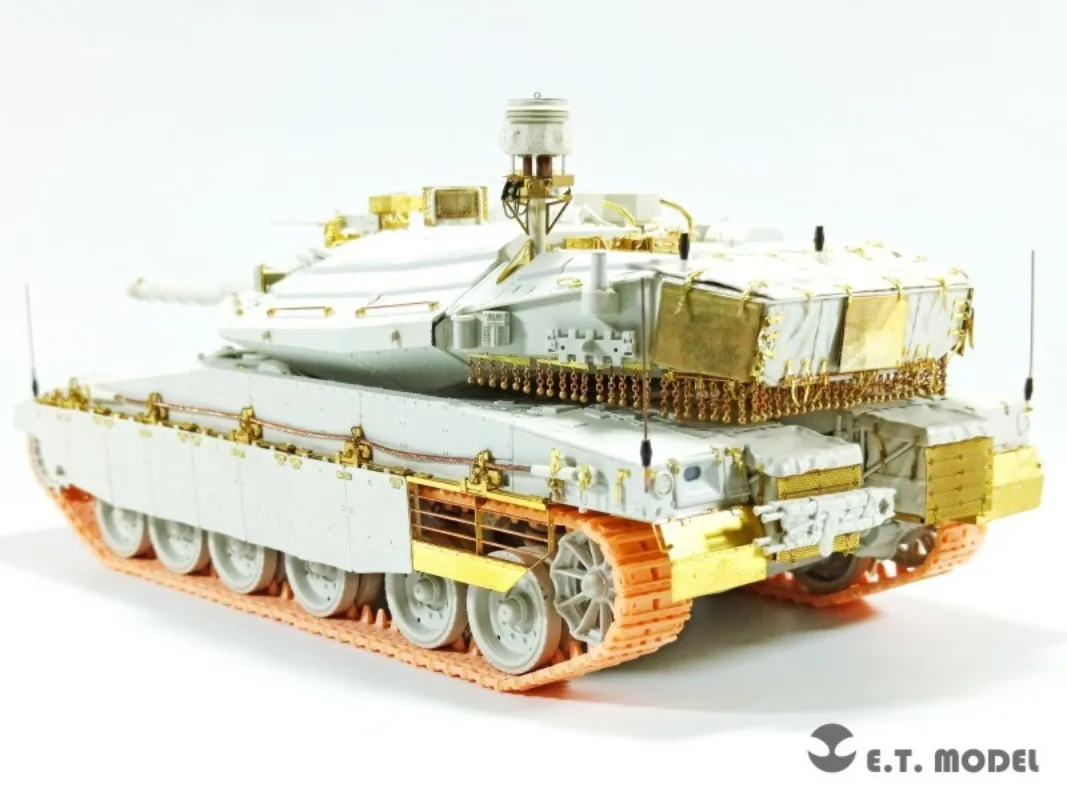 Фото E.T.MODEL E35-299 1/35 Израильский танк Merkava Mk.4/4 LIC MBT, базовый PE-набор для комплекта Meng №2