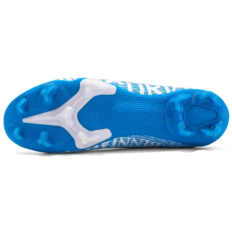 SENAGE Professional Unisex Soccer Shoes High Quality Long Spikes TF Ankle Football Boots Outdoor Futsal Soccer Training Sneakers