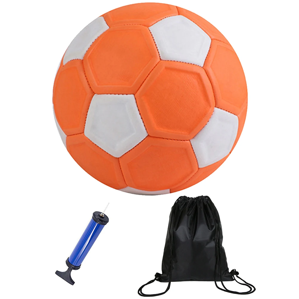 Футбольный мяч с резиновыми линиями Размер 5