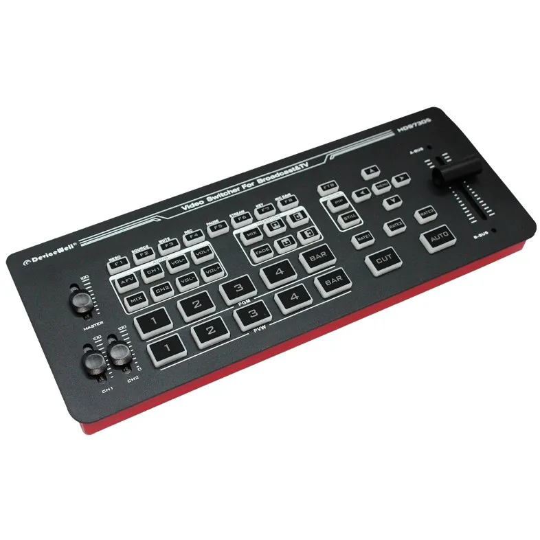 DeviceWell HDS7305 5-CH Live Stream PIP T-bar HD Оборудование студии звукозаписи