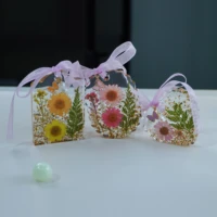 handmake keychain flower diy crafts key holder gift car keyring bag charm keyring for women