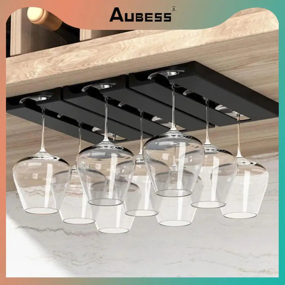 1/2pcs Classification Hanging Wine Glasses Holders Multi-function Glass Holder Stemware Classification Hanging Glass Cup Rack