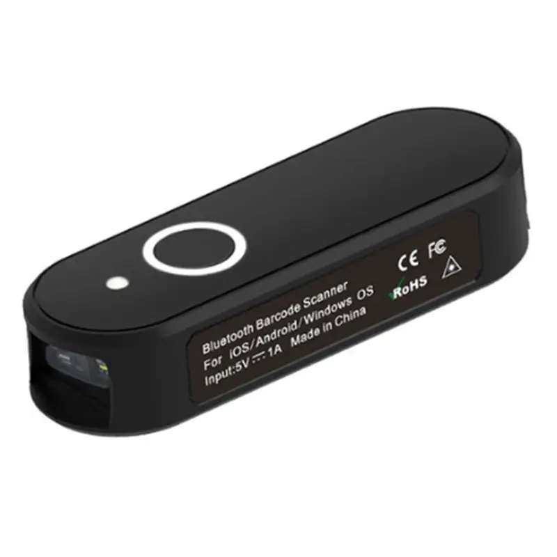 Фото 【A03R~】 Мини-сканер штрих-кодов USB Bluetooth 2.4G беспроводной 1D 2D QR PDF417 для планшетов и ПК на Android (K40 CCD) №4