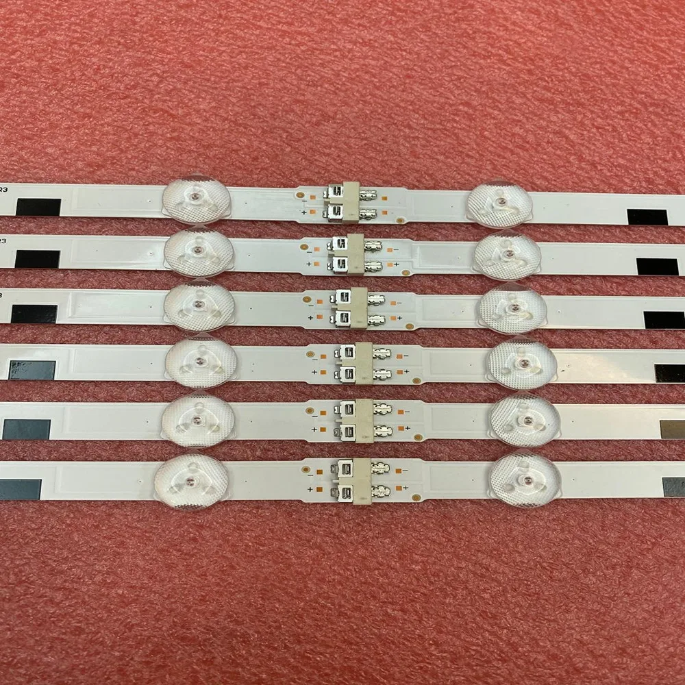 100% New 12pcs/Kit LED strips for SAMSUNG 58 TV UA58H5203 UE58H5205 UE58J5000 UN58J5190AF UE58J5200AW DMGE-580SMB-R3 LM41-00091G