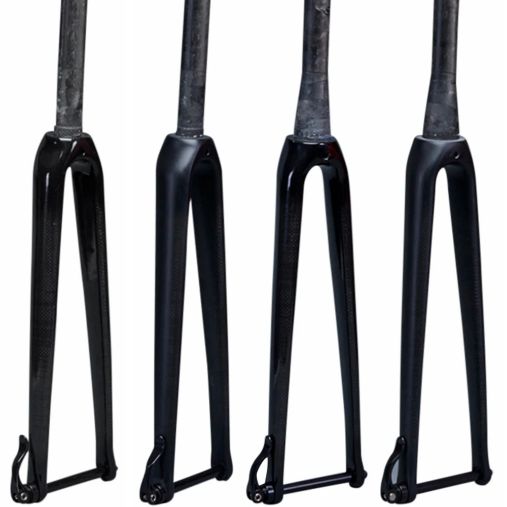 

Сверхлегкая велосипедная передняя вилка из углеродного волокна, запчасти для дорожного велосипеда, подходит для колеса 700C, сквозная ось 12*...