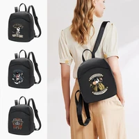 women mini backpack shoulders samll school bag for girl crossbody bag travel book bag designer backpacks samurai series pattern