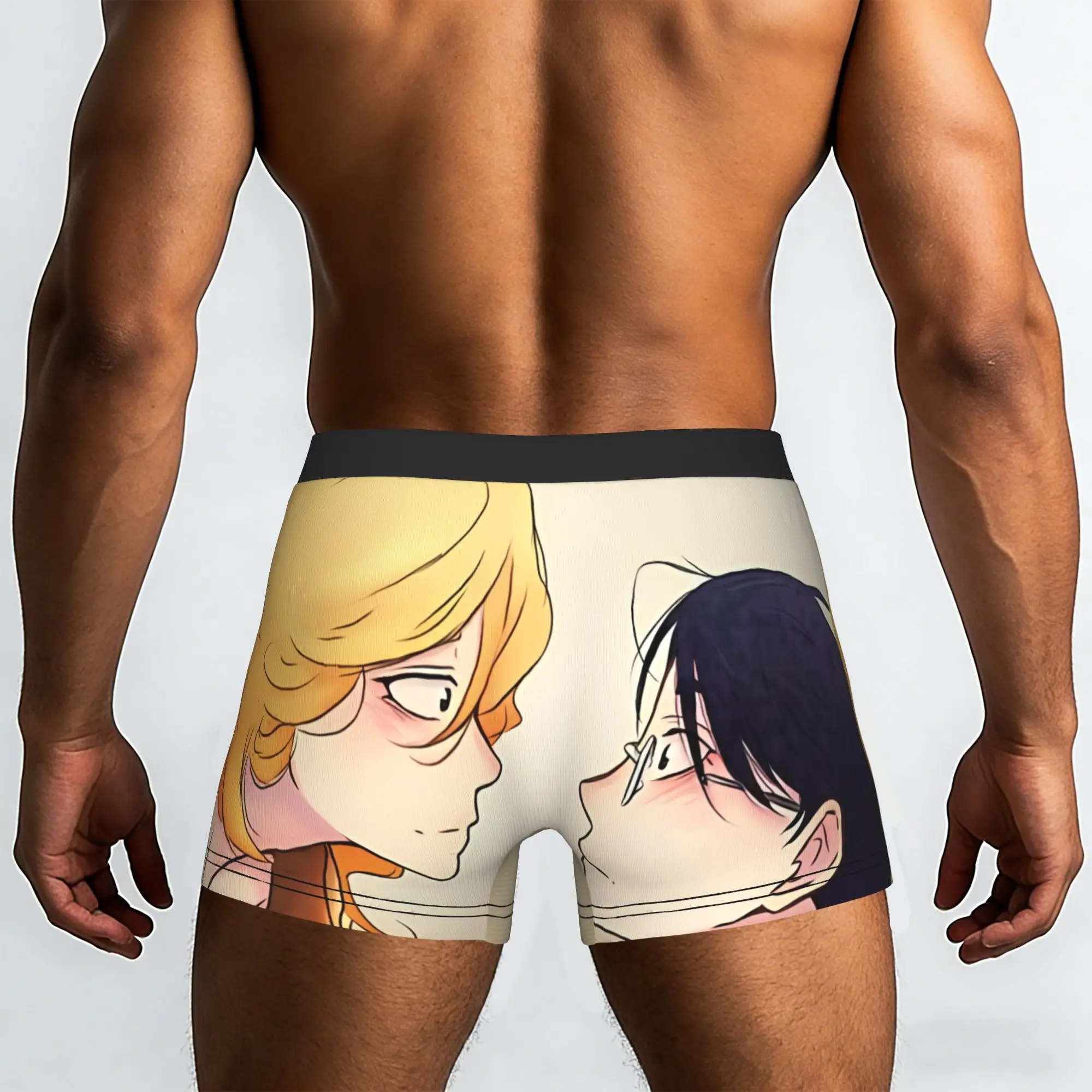 Фото Трусы-боксеры Doukyuusei Redraw с принтом для мужчин №2