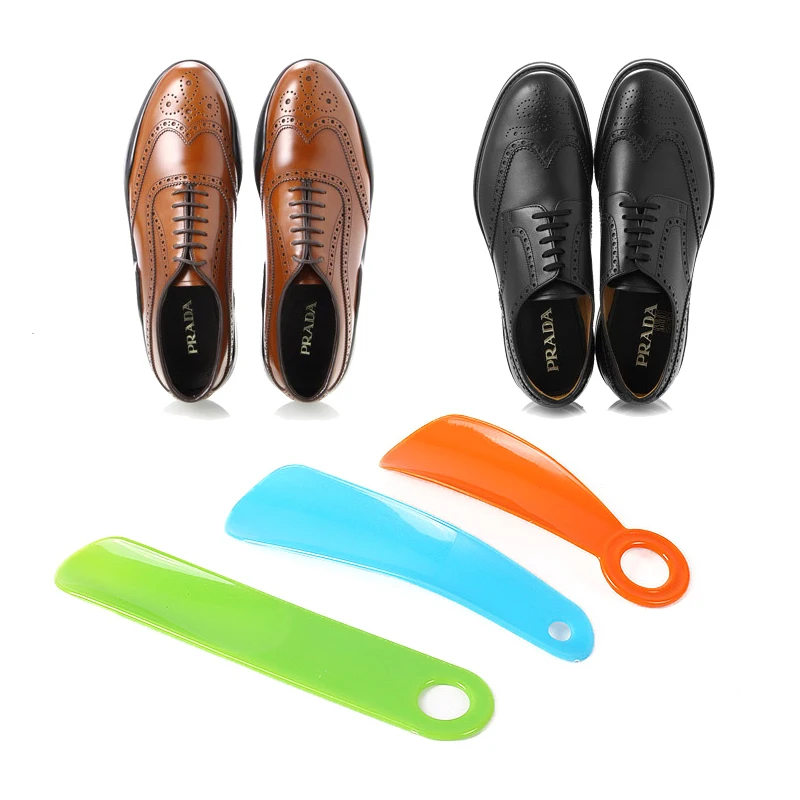 

1PCS 14.5cm 16.4cm 18.1cm Flexible Sturdy Slip Shoe Horns Professional Plastic Shoe Horn Spoon Shape Shoehorn Shoe Lifter