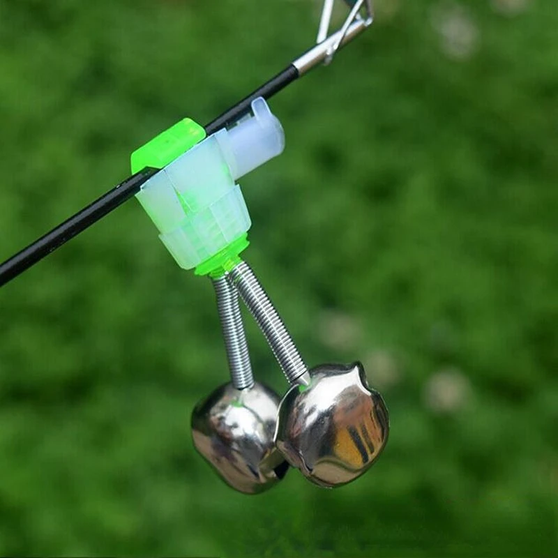 5/20 шт. двойные спиральные колокольчики рыболовный колокольчик сигнализация