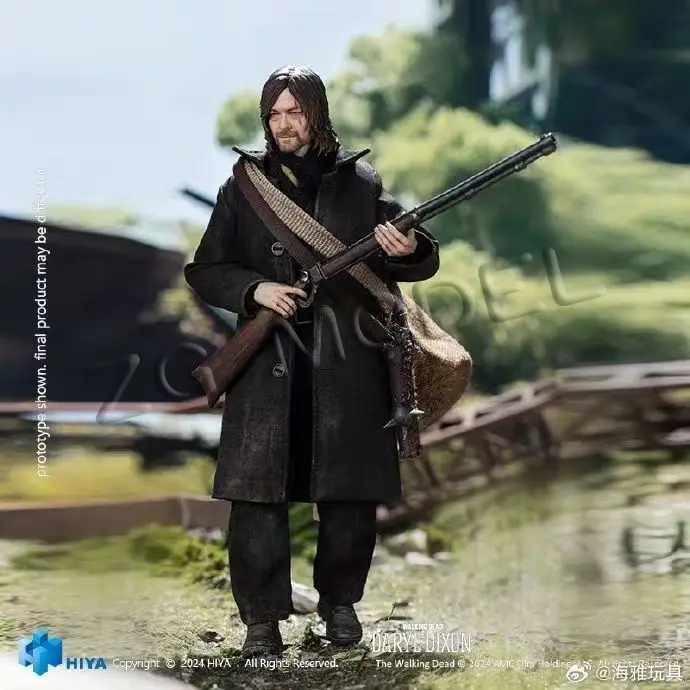 Фото В наличии: Фигурка HIYA Toys 1/12 The Walking Dead: Dead City Daryl Dixon, подвижная, с шарнирами. №1