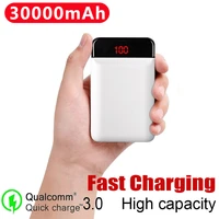 mini power bank 20000mah fast charging power bank 30000mah portable external battery charger for iphone xiaomi